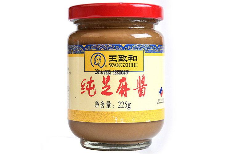 WANGZHIHE PURE SESAME SAUCE 225G 30BOTTLES